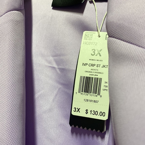 adidas x IVY PARK (plus size) cropped suit Jacket - Picture 6 of 7